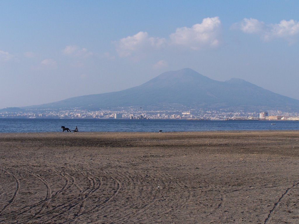 Castellammare di Stabia - Vista del Vesuvio