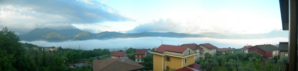 Nebbia a San Michele di Serino