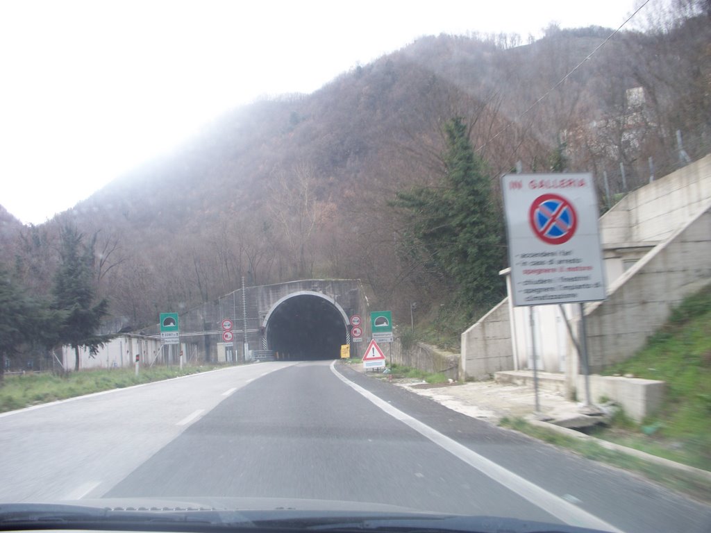 monte Pergola tunnel dir. Salerno