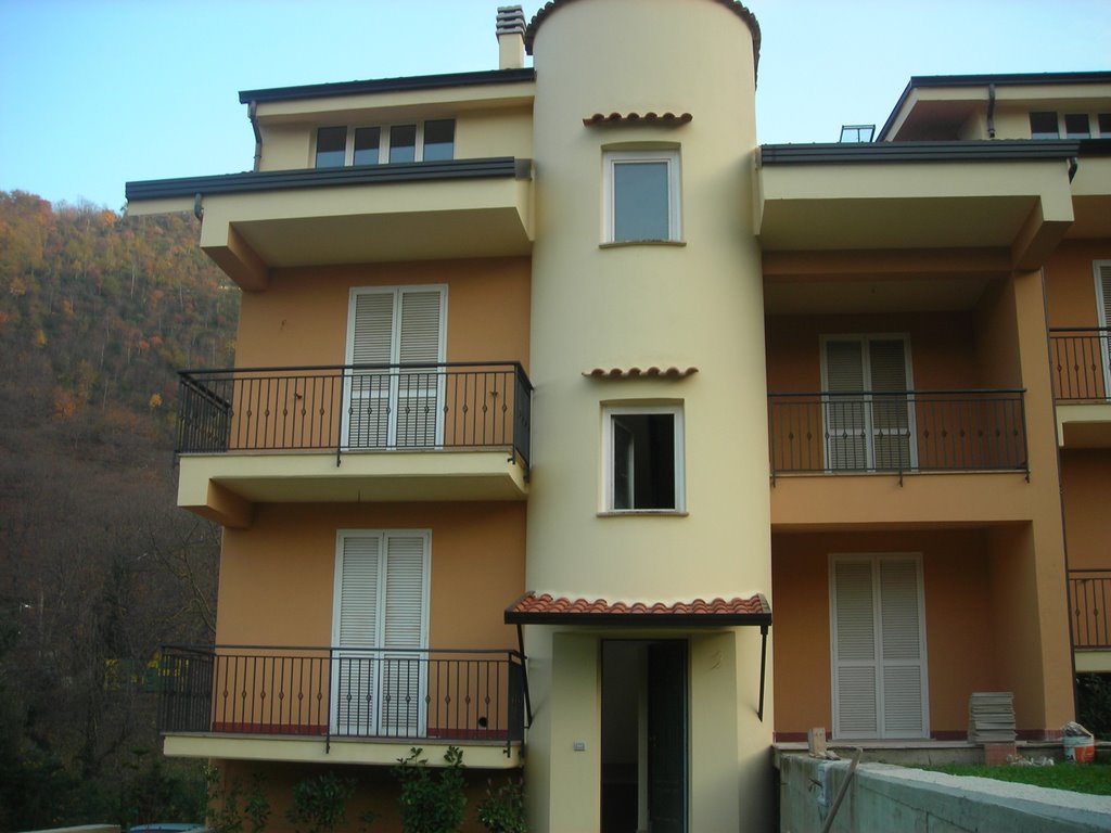 a brand new house on the hill