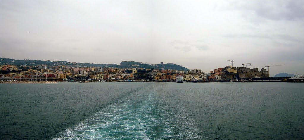 Panorama to Pozzuoli harbour
