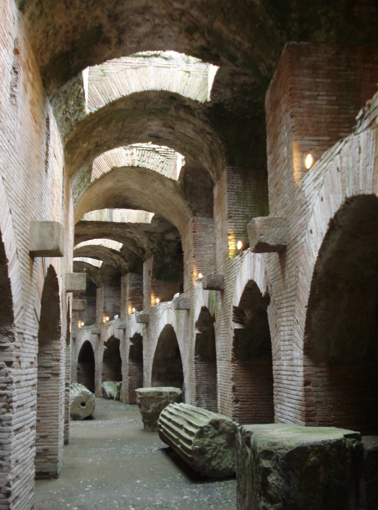 Sotterranei dell anfiteatro