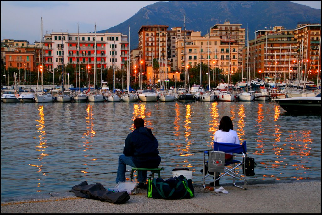 Salerno (Fishing trip at sunset)