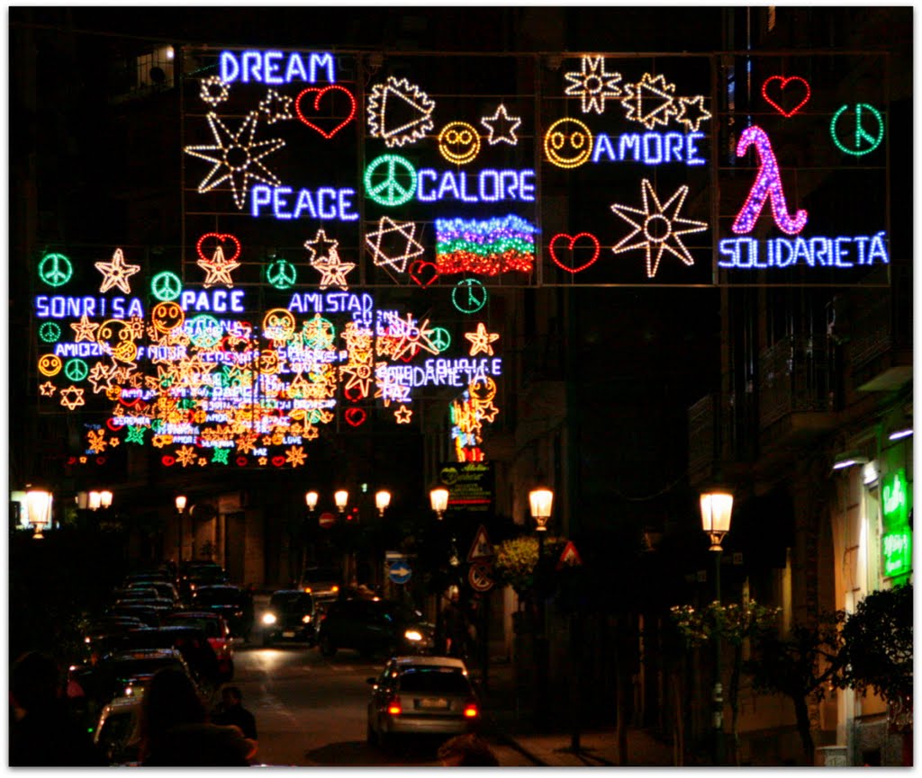 Salerno (Authors lights 2009)