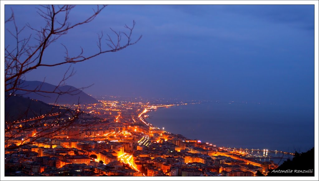 Salerno by night