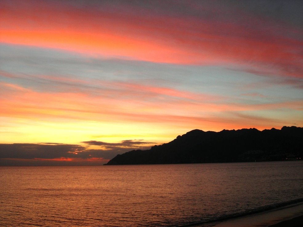 Tramonto a Salerno