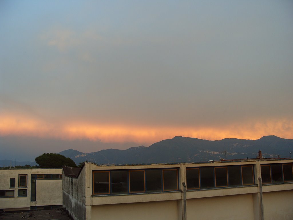 panorama con scuola elementare