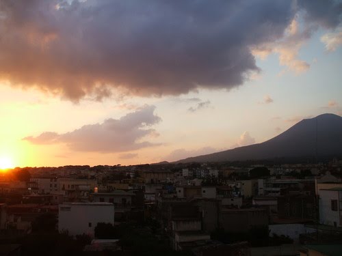 VESUVIO E TRAMONTO