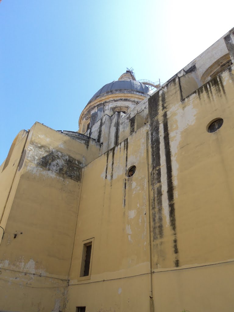 Vista laterale del Santuario dello Spirito Santo