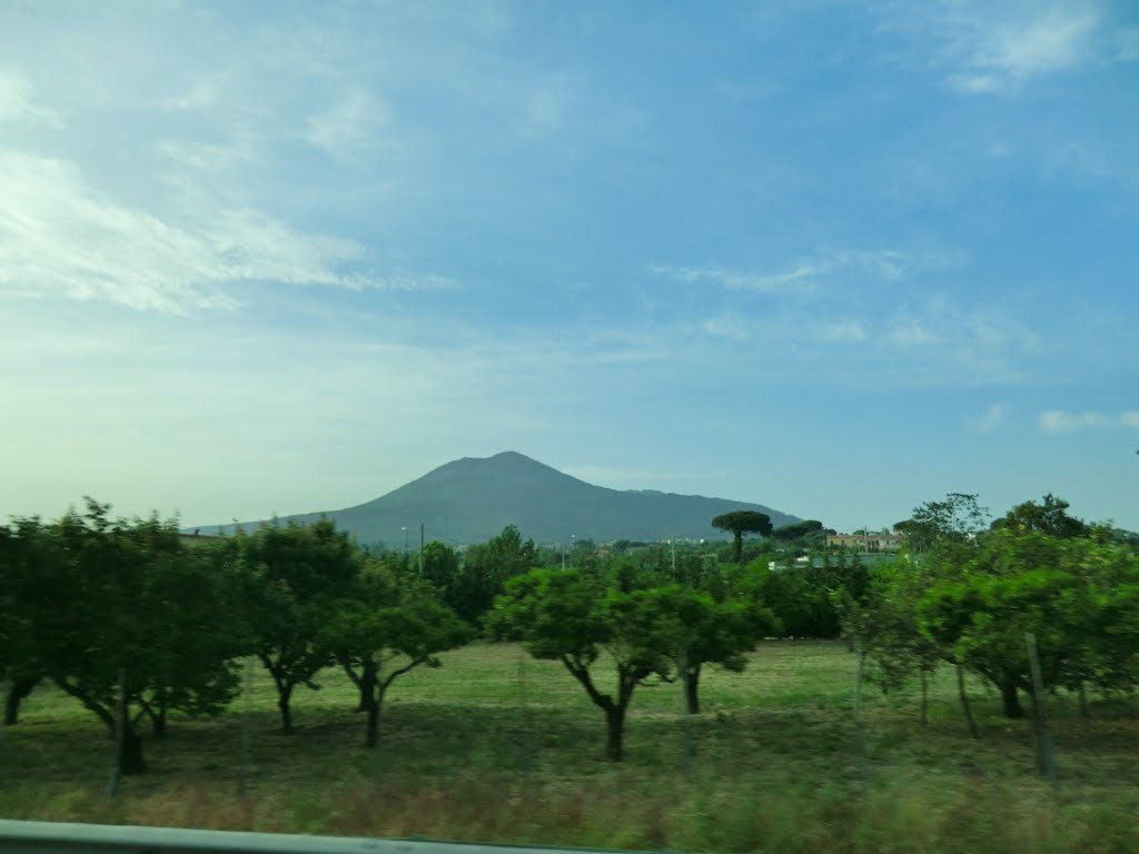 View of Vesuvio Ercolano Napoli