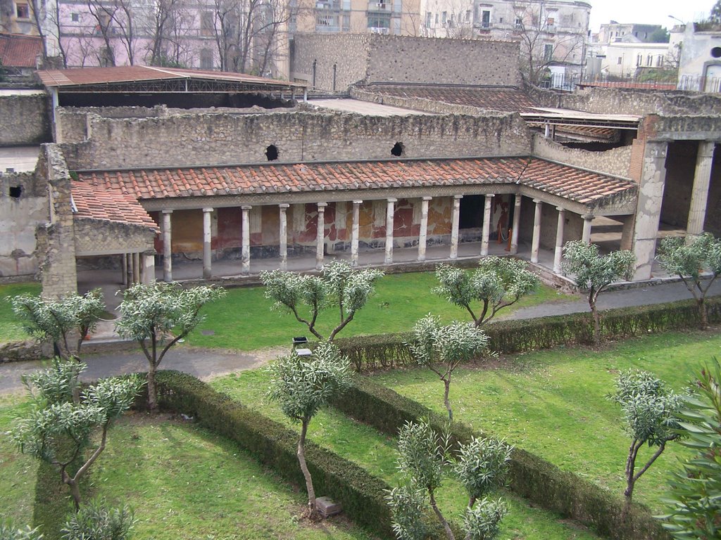 Oplontis - Villa di Poppea - Peristilio