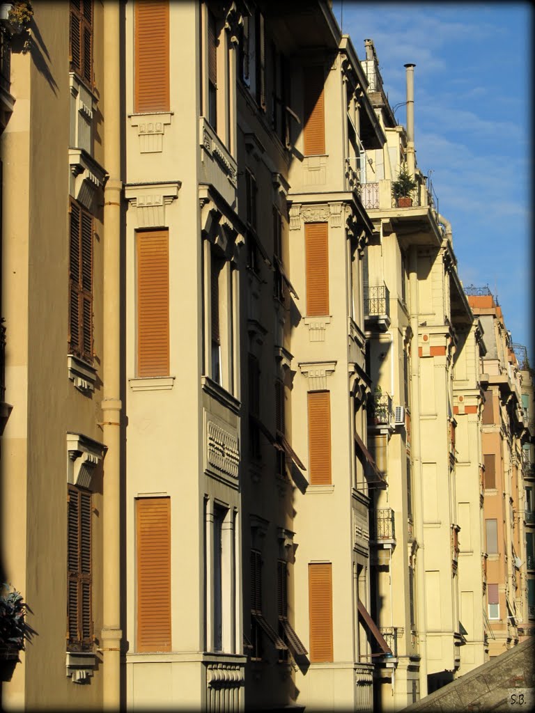 Genoa-Albaro: Colors of a winter afternoon