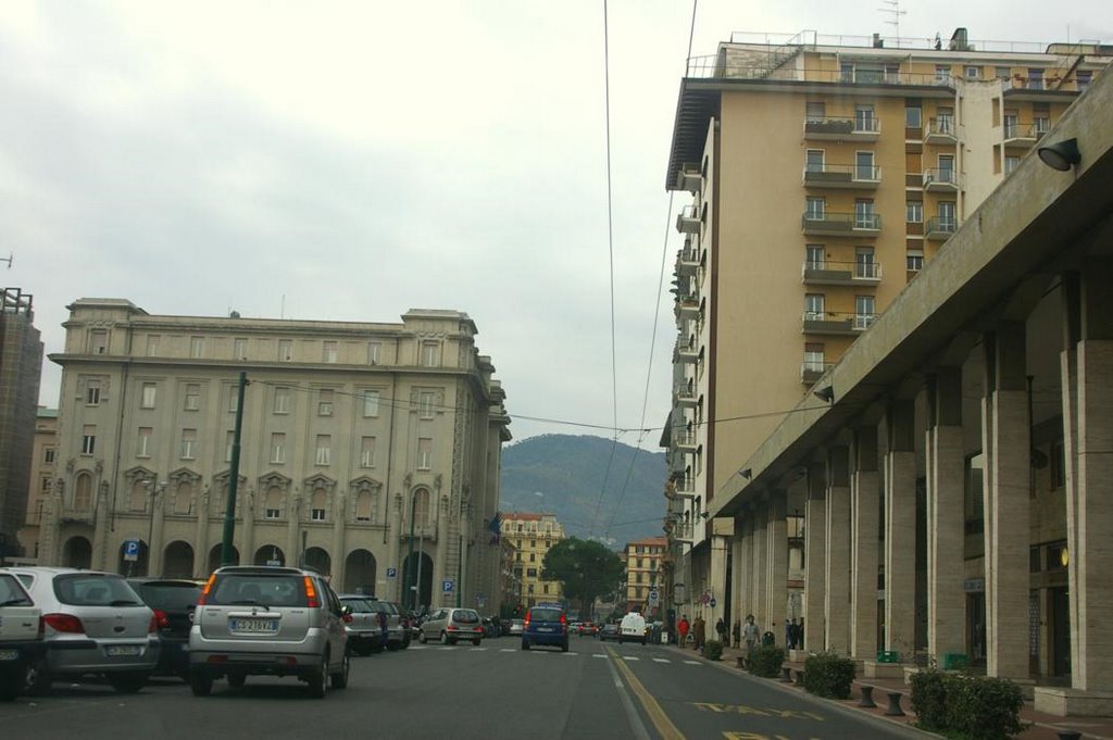 La Spézia nas colinas da Ligúria