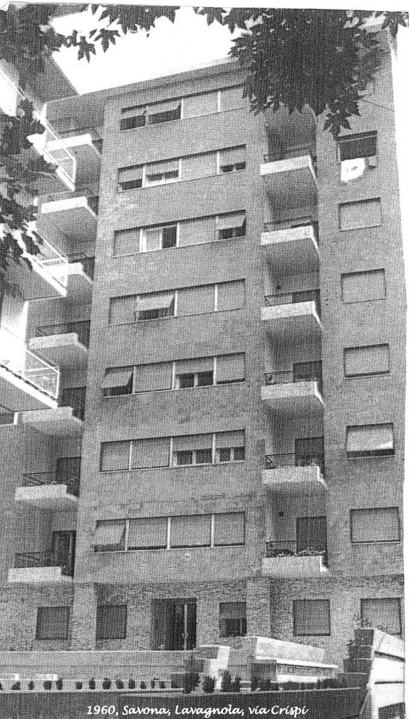1960, Savona, via Crispi 14