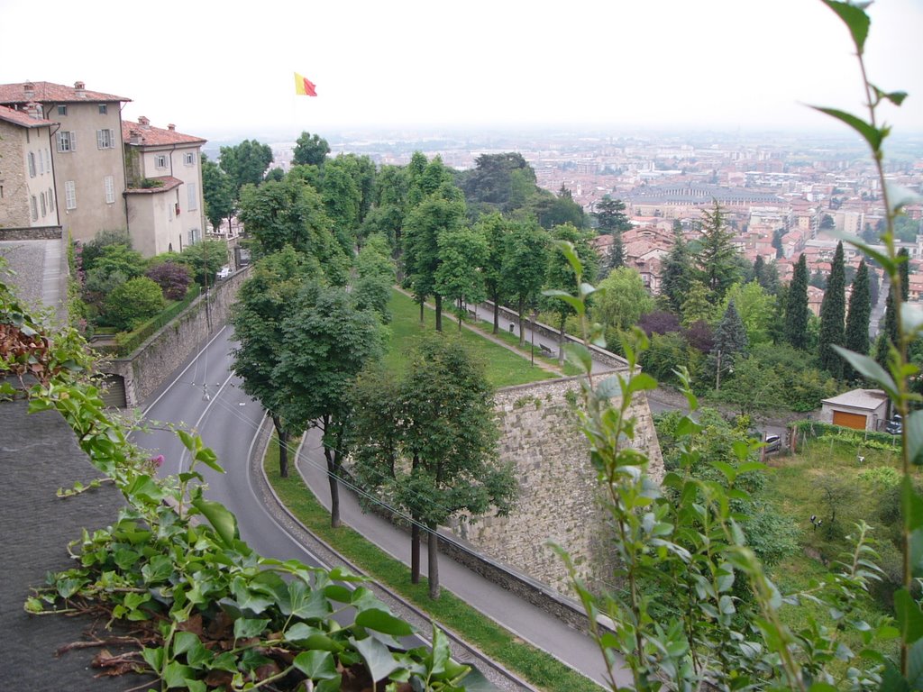View to Bergamo