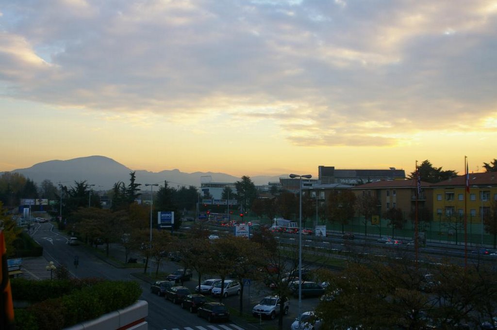 Amanhecer em Bergamo