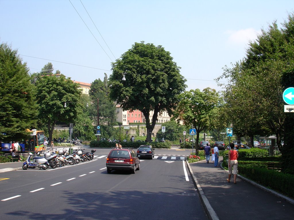 entering citta altabergamo