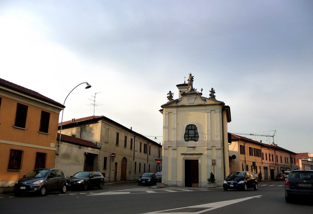 Chiesa di Madonna in Prato (cappella campestre sec. XV, chiesa attuale sec. XVI) - Busto Arsizio (VA)