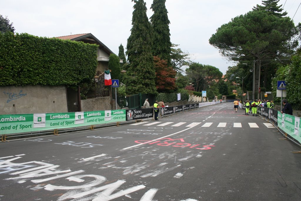 Via Montello, gara Elite Donne 2008