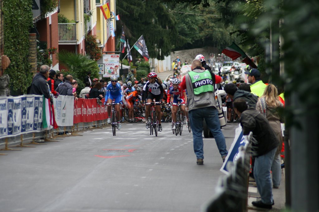Via Montello gara Elite Donne 2008