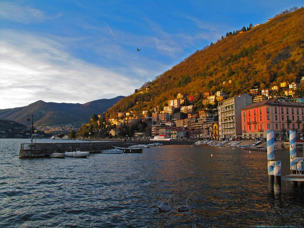 ITA Como [Lago di Como] Porticciolo from Lungo Lario Trieste by KWOT