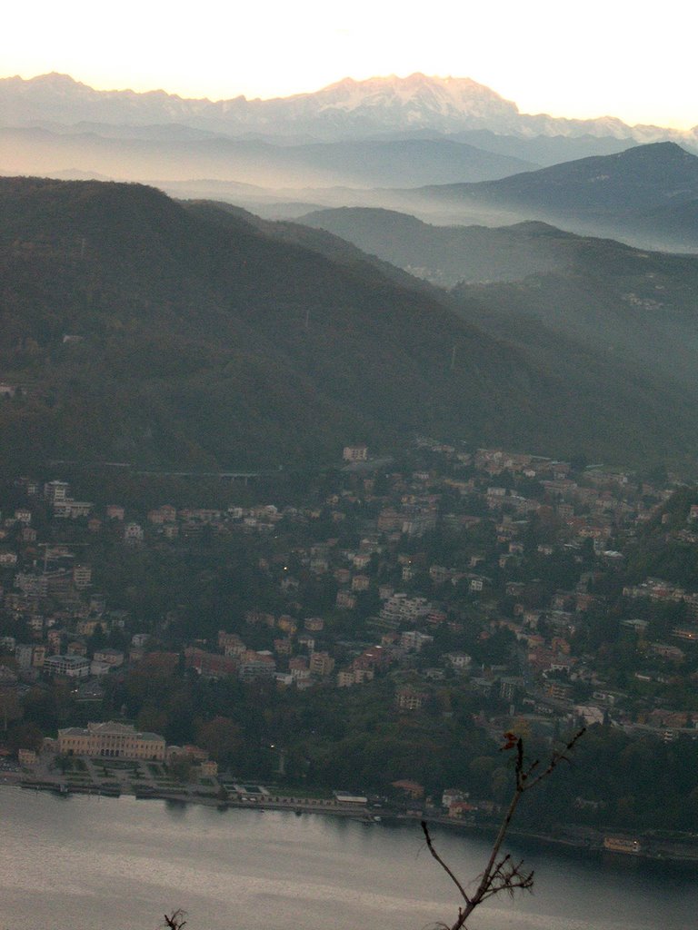 Il Monte Rosa da Brunate
