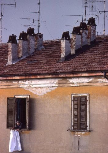 Via Ghinaglia, arriva il temporale