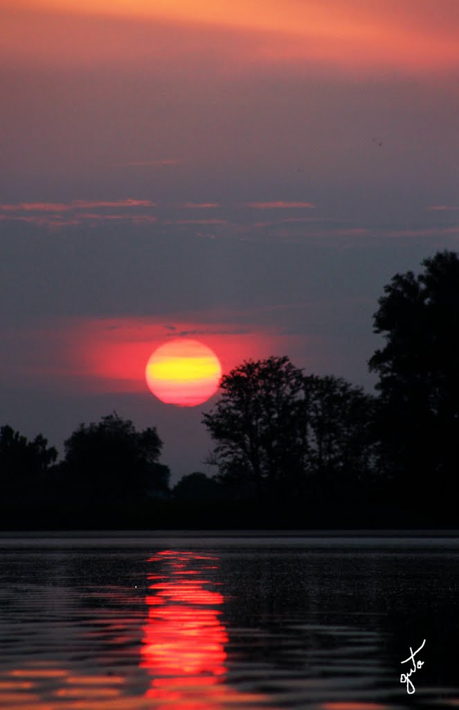 Tramonto Rosso Nero
