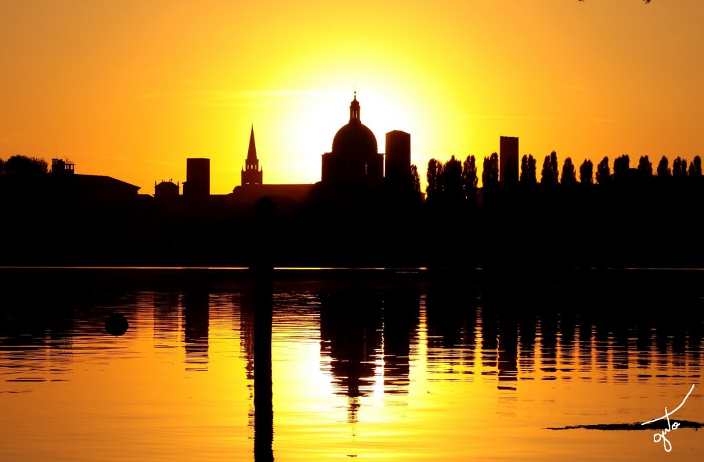 Mantova, la città dai mille tramonti - Tramonti ad alta definizione...Evviva la Canon...