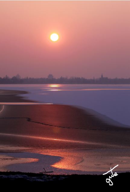 Mantova, la città dai mille tramonti - Immagine darchivio, linverno più rigoroso che abbia mai visto a Mantova.