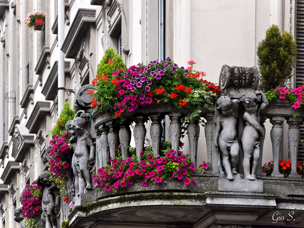Balcone fiorito