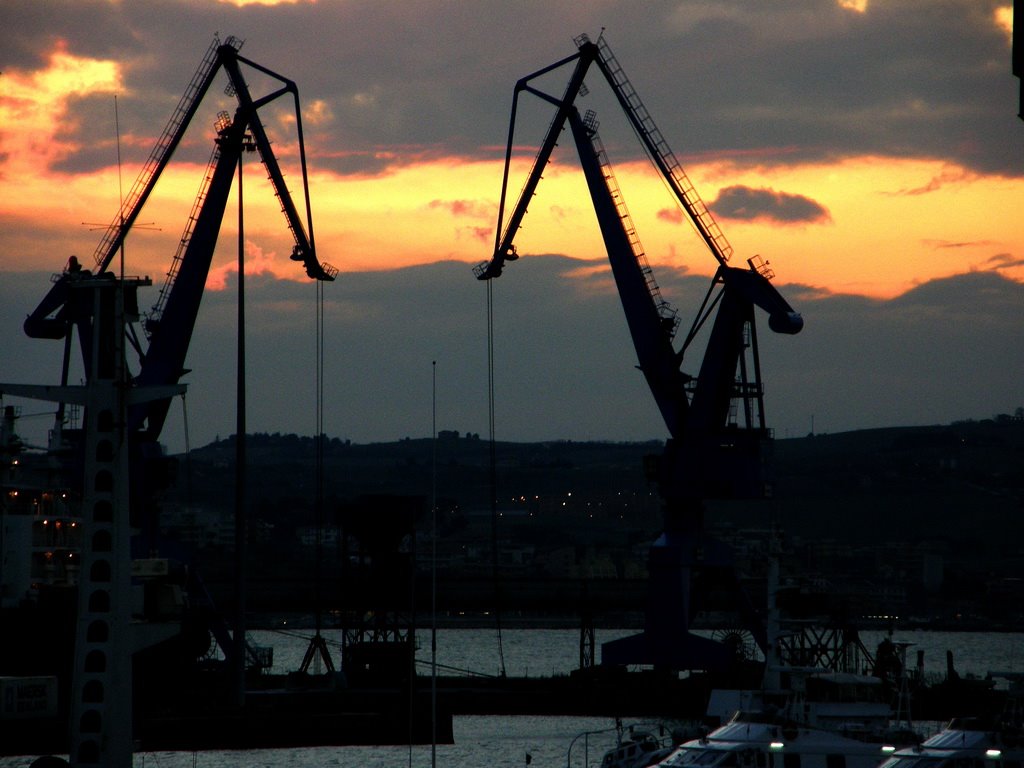 Tramonto risollevante a ponente