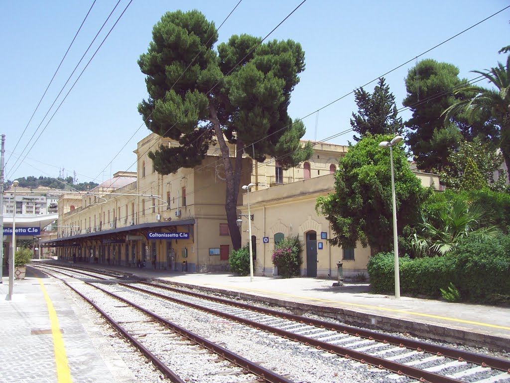 Caltanissetta, Bahnhof