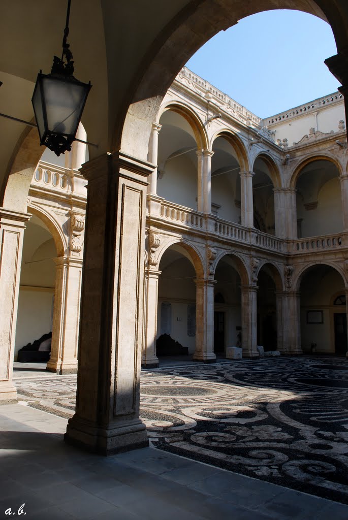 catania - cortile delluniversità