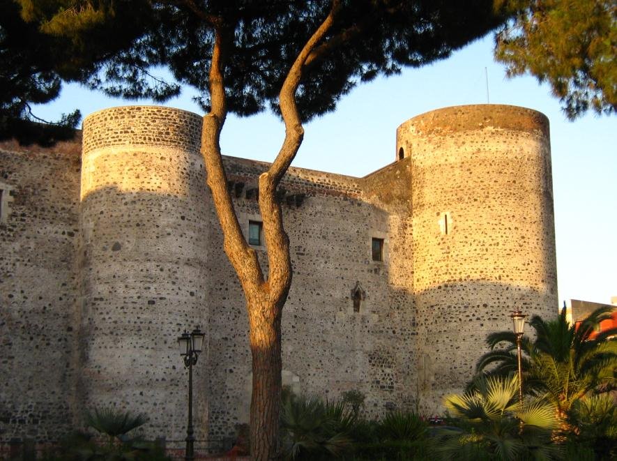 Catania, Castello Ursino, luglio 2007