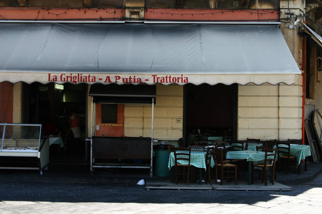 Catania pogled na trattoriju