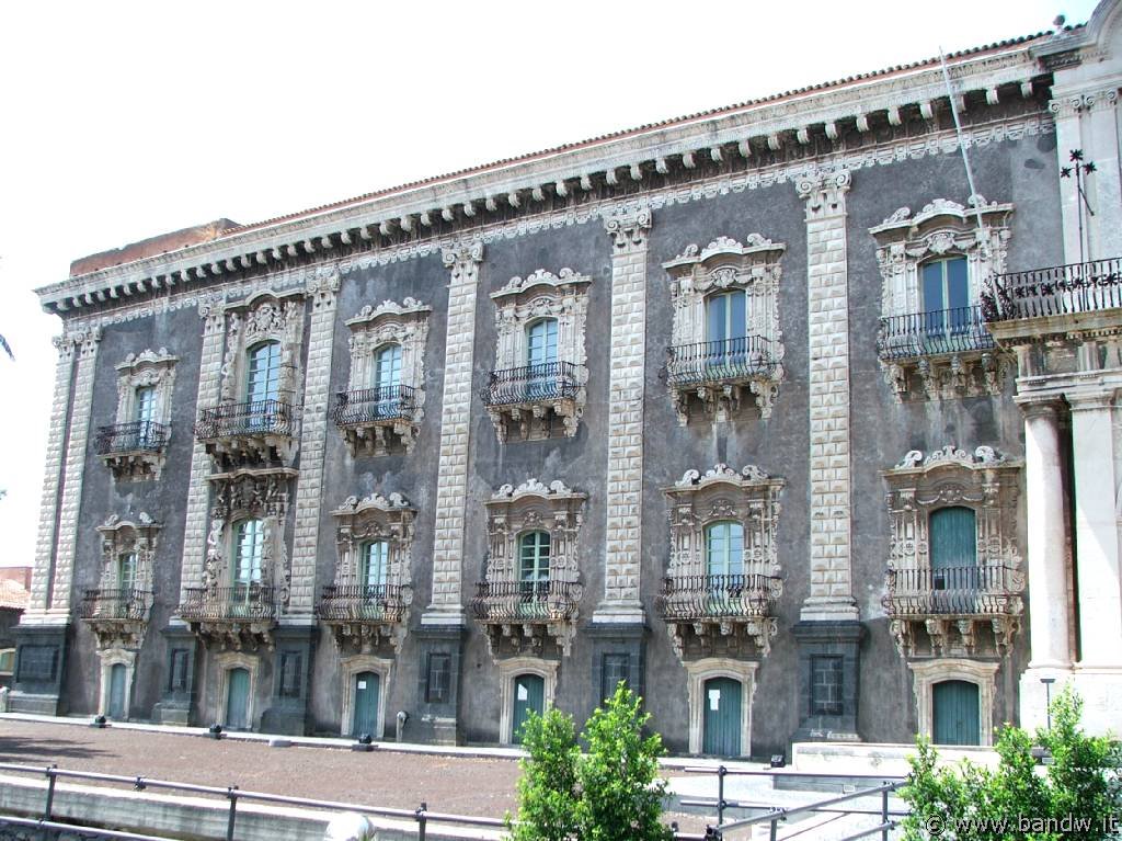 Catania - Monastero dei Benedettini sede della Facoltà di Lettere dellUniversità di Catania