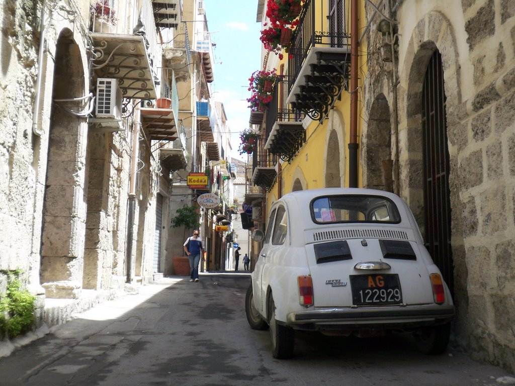 Via in Licata (AG), Sicilia