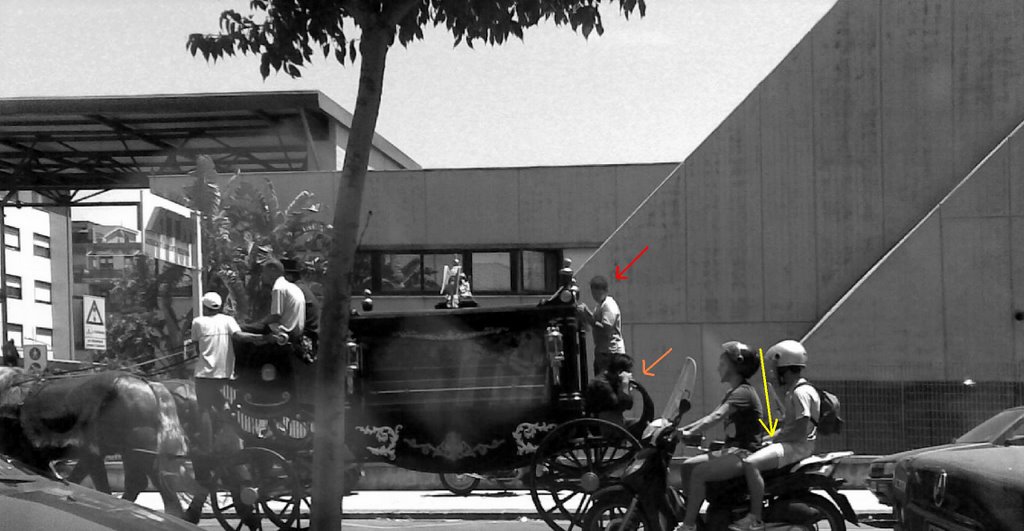 Carro-stop... e scaramanzia