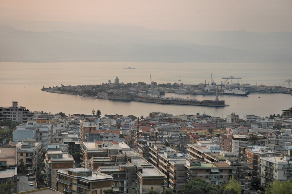 Vista del Puerto de Messina