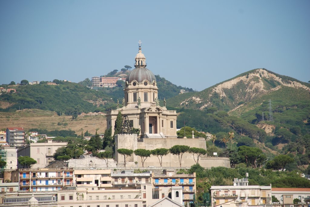 Sacrario di Cristo Re visto dal traghetto