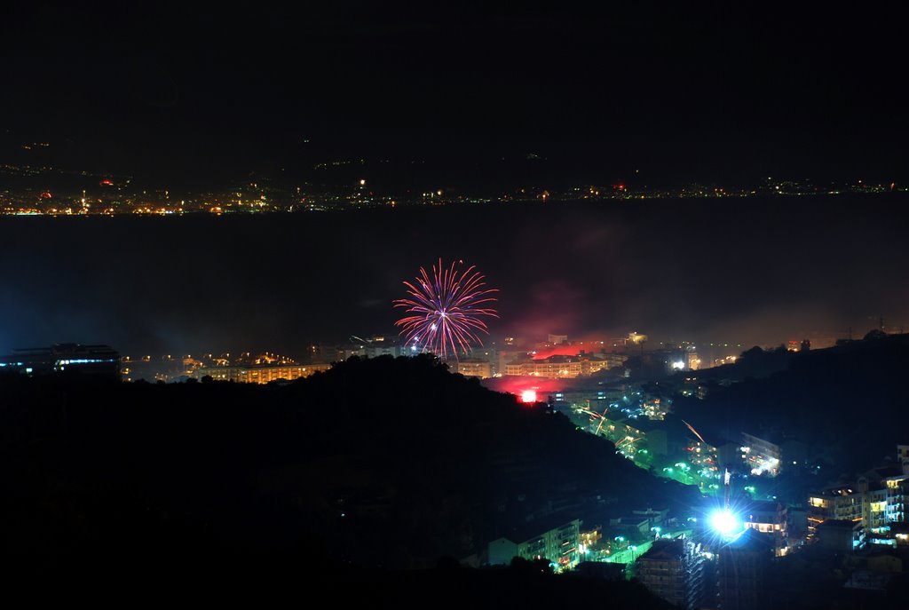 Capodanno 08 sullo Stretto di Messina