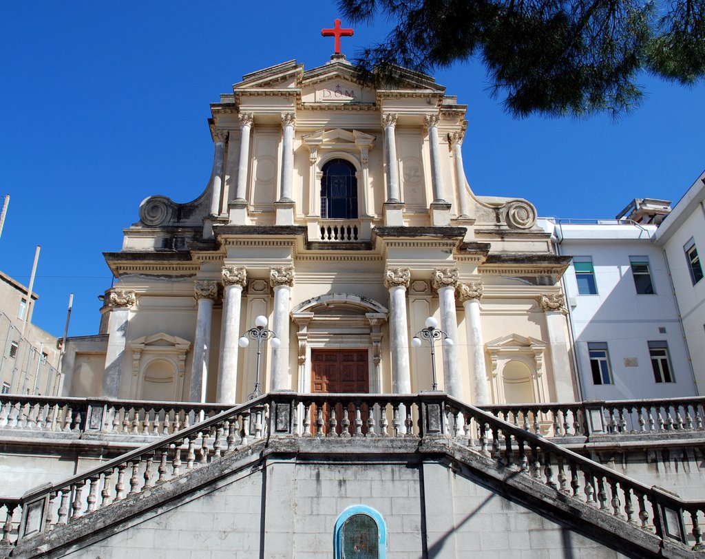 Chiesa di San Camillo, edificata in stile neoclassico nel 1932 su progetto delling. Antonino Marino
