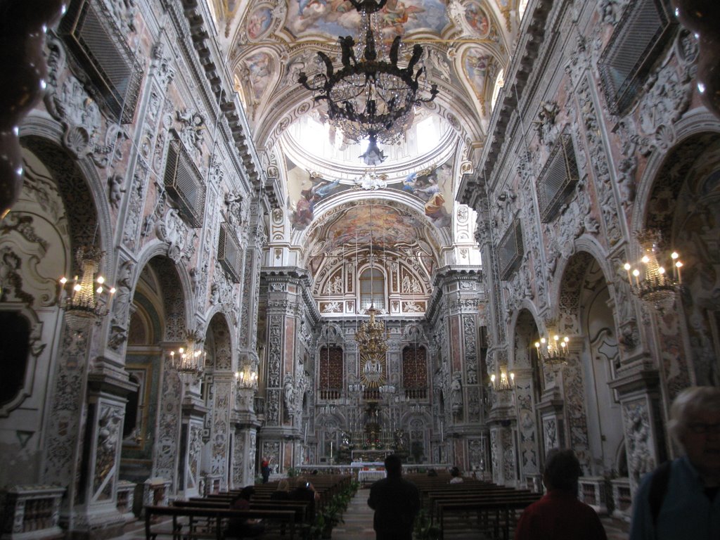 Palermo: interno della Chiesa di S. Caterina