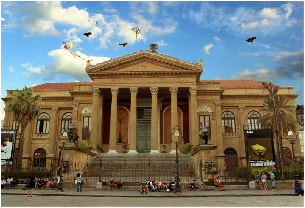 The Teatro Massimo, Palermo