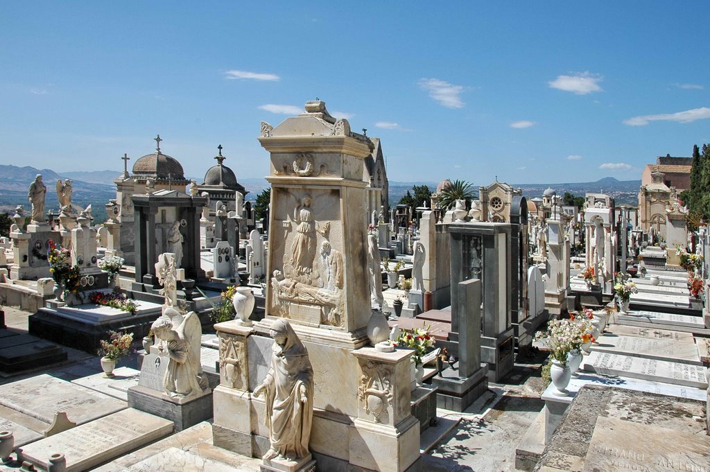 Cimitero monumentale. Paternò, Catania.