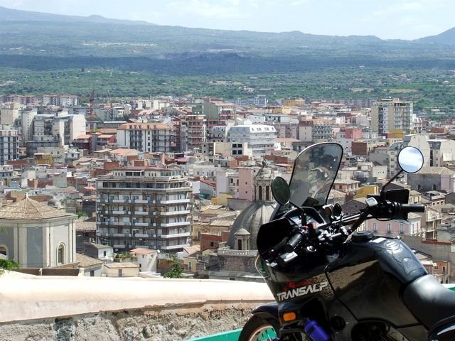 Vista su Paternò
