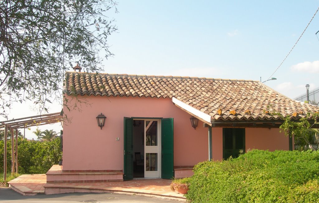 the little villa at Gianferrante Farmhouse Sicily