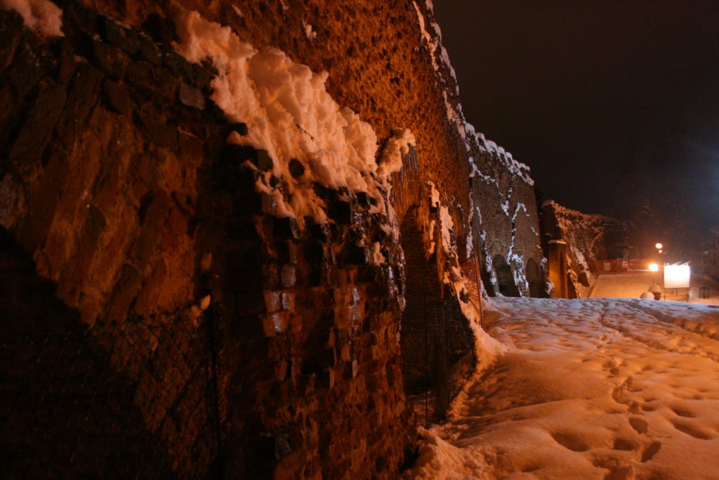 le antiche poderose mura