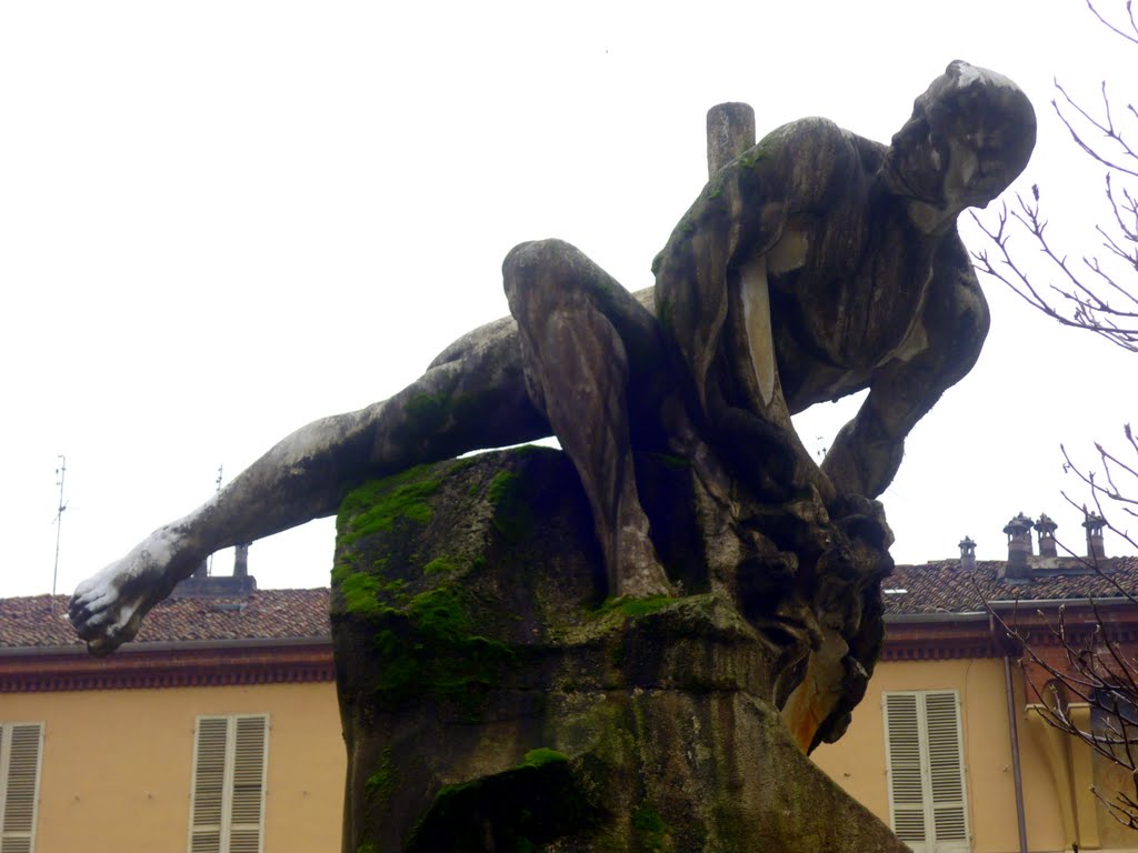 Asti, fontana di Piazza Medici